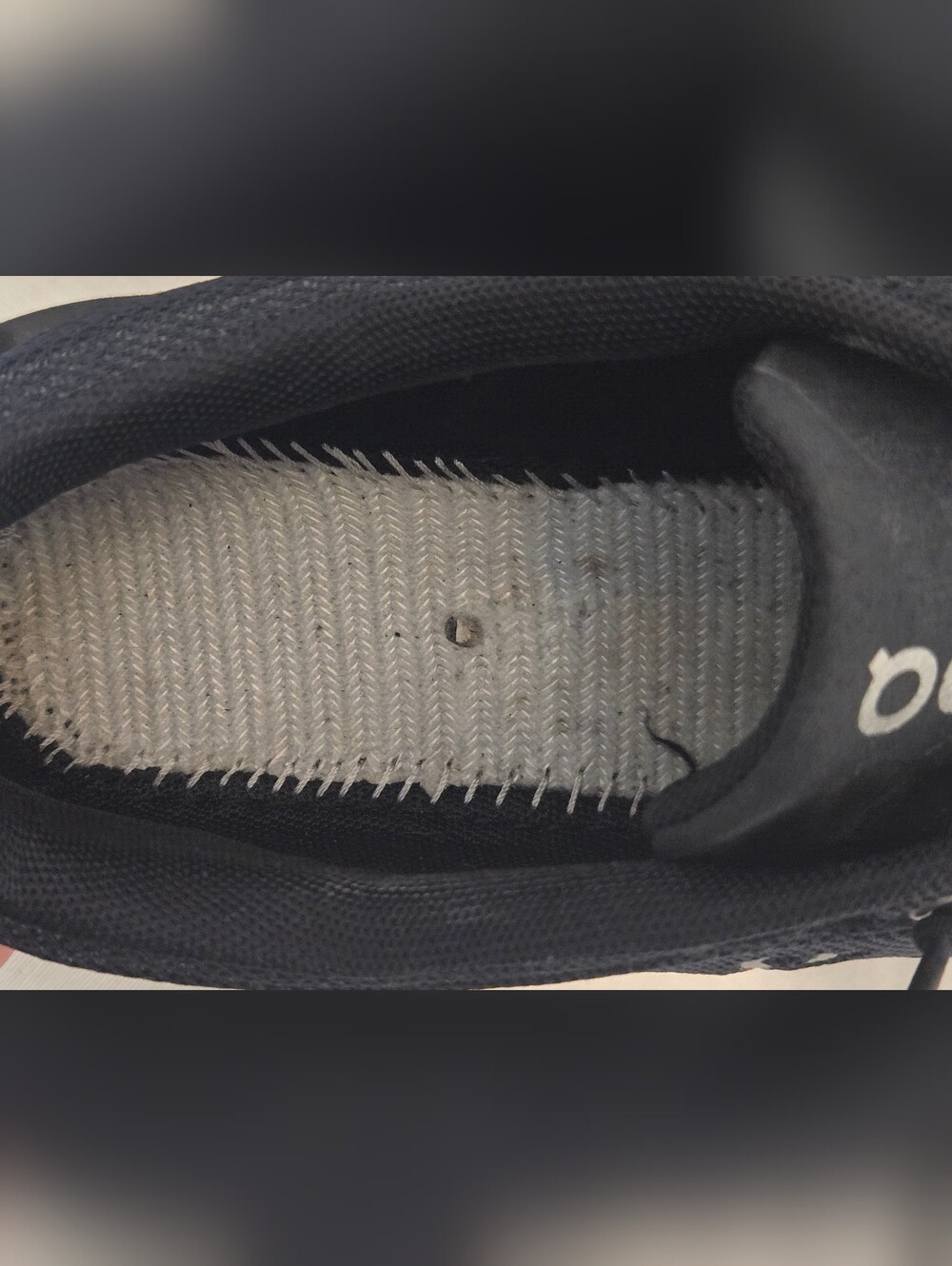 ON Cloud Running Sneaker Shoes Cloud 6 Black Womens Sz W8.5 - Picture 6 of 13